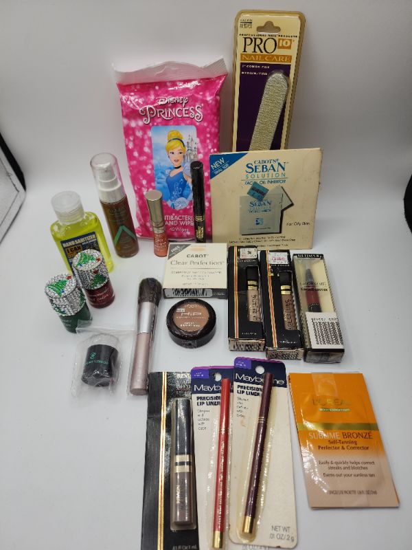 Photo 2 of Miscellaneous Variety Brand Name Cosmetics Including (( Alamay, Pro 10, Cabot, Loreal, Ultima II, Mally, Vincent Longo)) Including Discontinued Makeup Products 