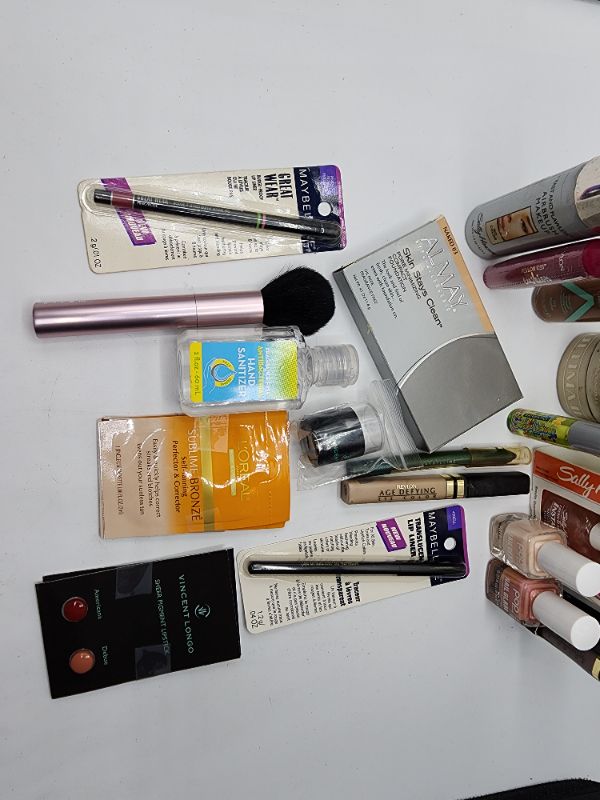 Photo 2 of Miscellaneous Variety Brand Name Cosmetics Including (( Revlon, Sally Handsen, Pro 10, Naturistics, Alamyay, Maybelline, Mally, Pop, Ultima II )) Including Discontinued Makeup Products 