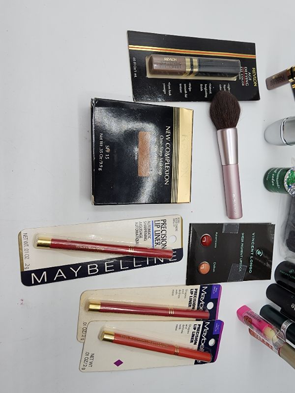 Photo 2 of Miscellaneous Variety Brand Name Cosmetics Including ((Maybelline, Almay, Revlon, Itstyle, Mally, Vincent Longo   )) Including Discontinued Makeup Products 