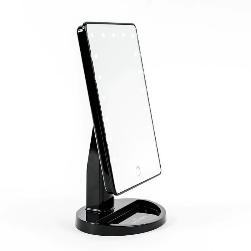 Photo 2 of TOUCH 2.0 DIMMABLE LED MAKEUP MIRROR IN MATTE Battery-operated, ideal for travel (4 x AA batteries required, not included)