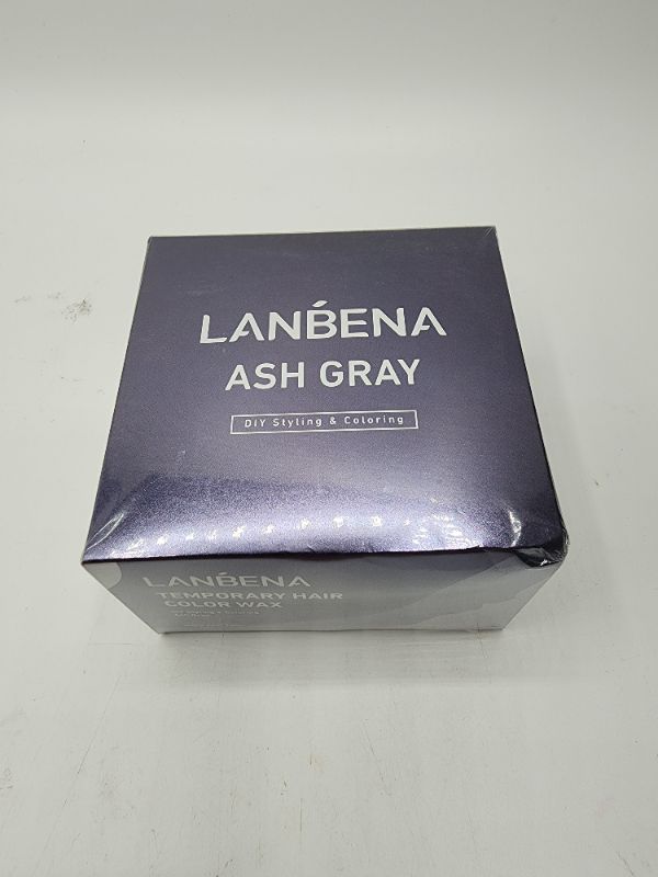 Photo 3 of Lanbena Temporay Hair Coloe Wax - Ash Gray 