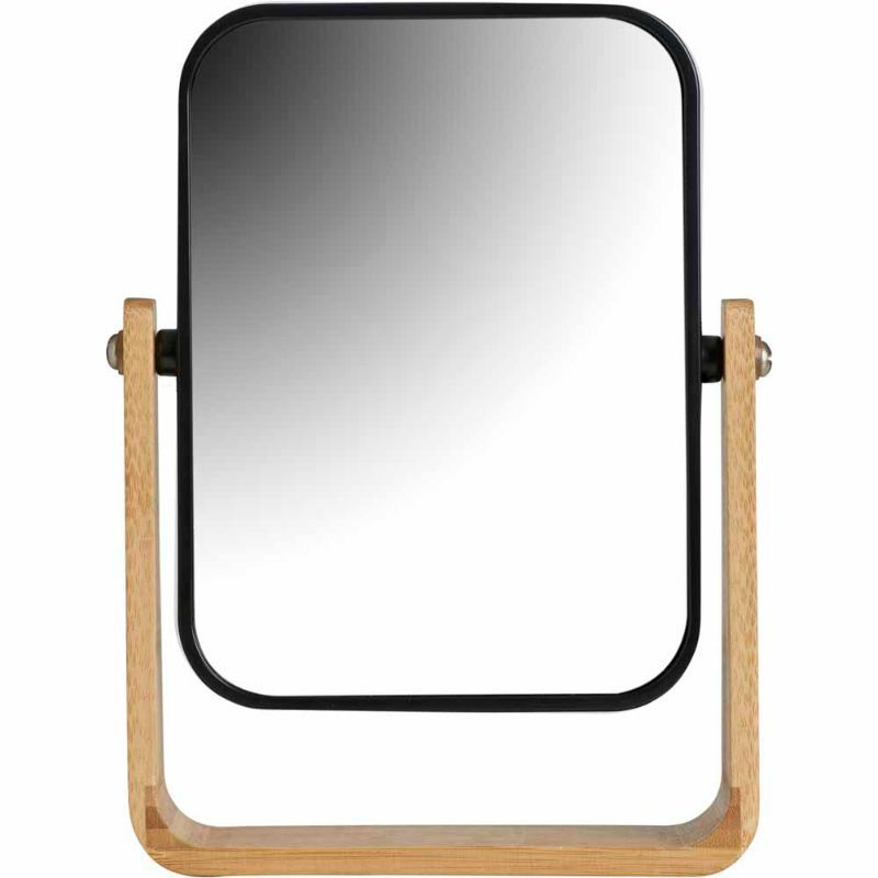Photo 3 of Danielle Creations Vanity Mirror Bamboo Base Regular and 5x Magnification