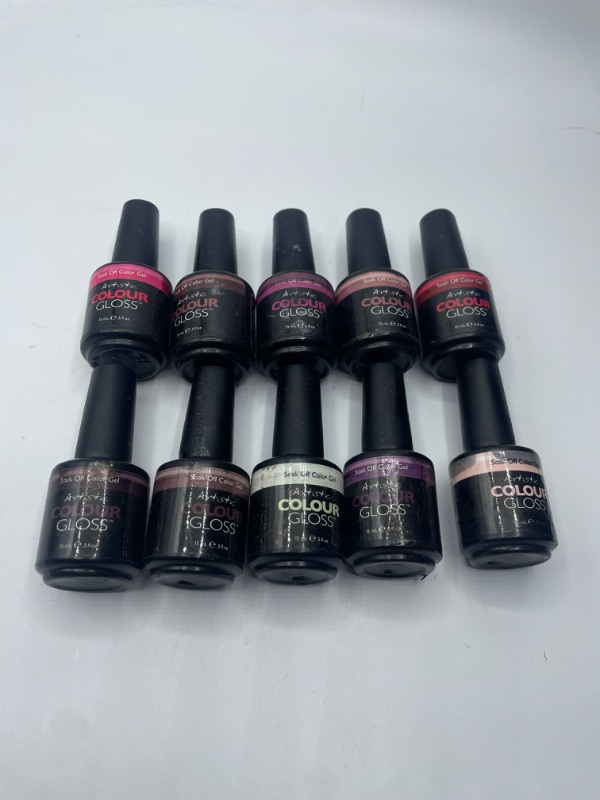 Photo 2 of Miscellaneous Nail Polish 10 Piece Muti Colors Gel 