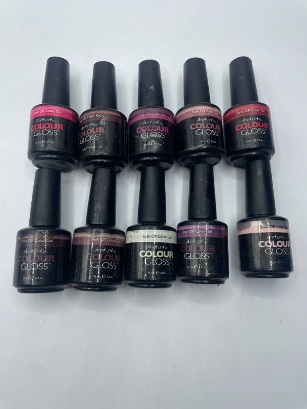 Photo 1 of Miscellaneous Nail Polish 10 Piece Muti Colors Gel 