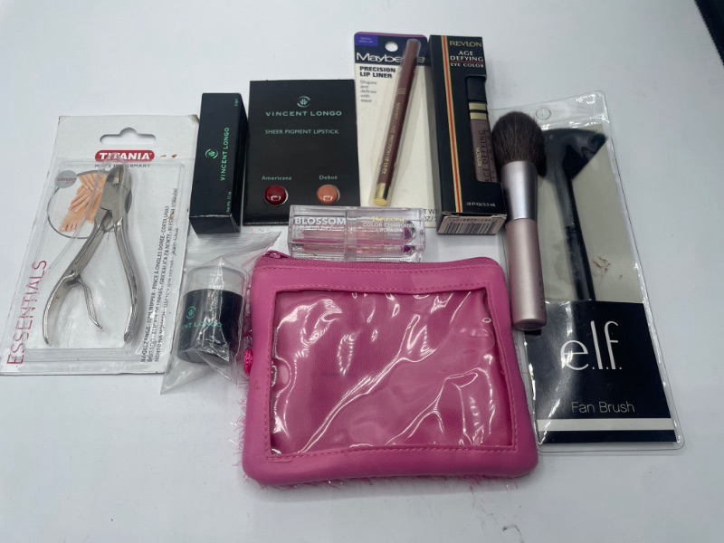 Photo 2 of Miscellaneous Variety Brand Name Cosmetics Including (E.L.F, Vincent Longo, Revlon, Rimmel, Maybeline) And Discontinued Items