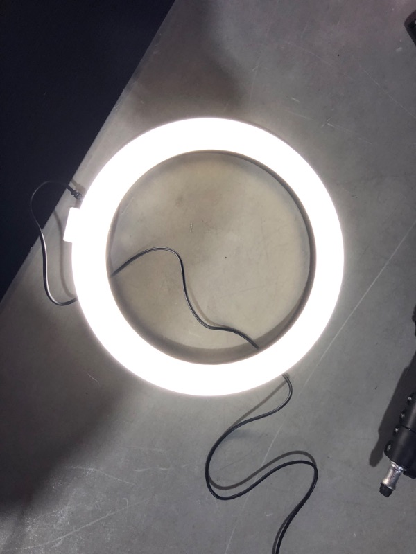 Photo 3 of dELIA’s Extendable Selfie Ring Light 10 Inches USB Powered Multi Light Effects and Brightness Built In Remote New 