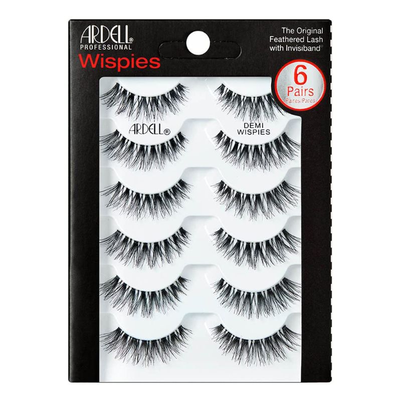 Photo 1 of Ardell False Eyelashes Demi Wispies Black, 1 pack (5 pairs per pack) and a iphone case for 12 pro purple 