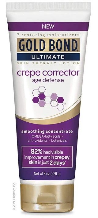 Photo 1 of Gold Bond Ultimate Crepe Corrector 8 oz., Age Defense Smoothing Concentrate Skin Therapy Lotion