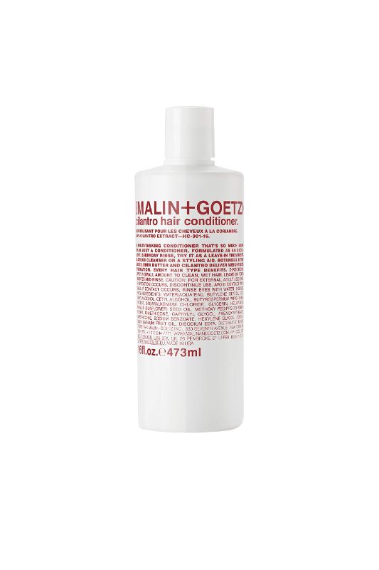 Photo 1 of Malin + Goetz Cilantro Conditioner — Residue-Free, Lightweight Scalp Treatment. Conditions, Detangles, Balances pH, Intensely Hydrates. Tames Frizz for all Hair Types. Unisex Vegan and Cruelty-Free 16 Fl Oz (Pack of 1)