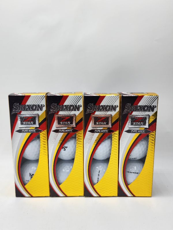 Photo 2 of SRIXON 4 Pack Z-STAR Golf Balls