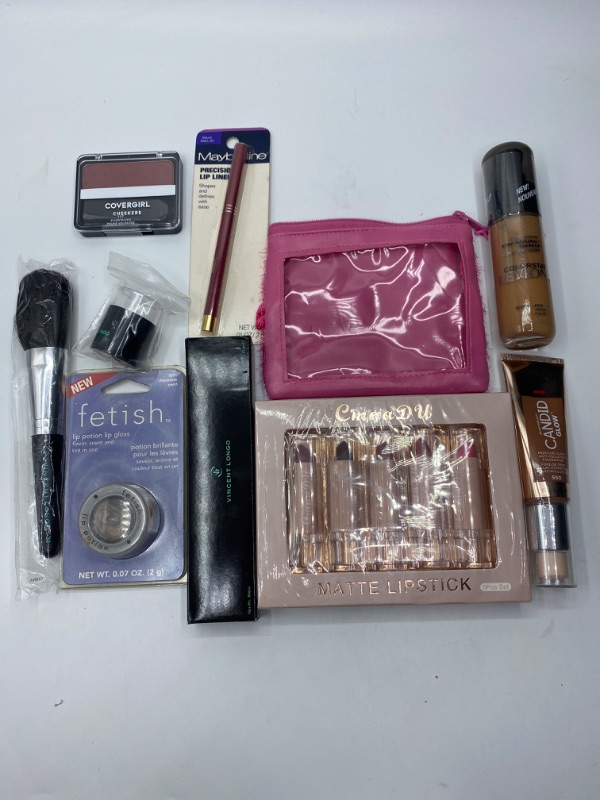 Photo 2 of Miscellaneous Variety Brand Name Cosmetics Including (E.L.F, Vincent Longo, Revlon, Rimmel, Maybeline) And Discontinued Items