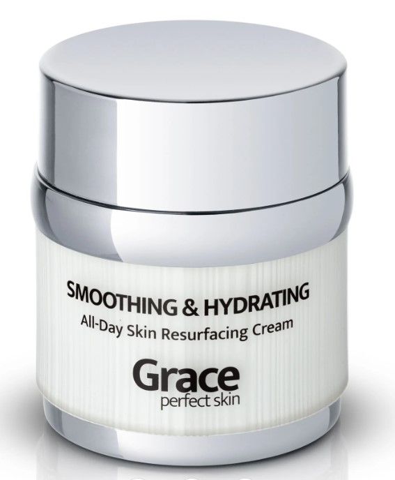 Photo 3 of Smoothing and Hydrating All Day Skin Resurfacing Cream Glossy Supple Skin Includes Aloe Vera Green Tea Grape Seed to Soothe Calm Restore Aging Skin Lock in Essential Moisture New 