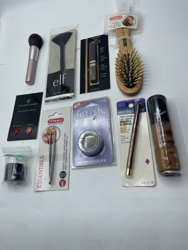 Photo 2 of Miscellaneous Variety Brand Name Cosmetics Including (E.L.F, Vincent Longo, Revlon, Rimmel, Maybeline) And Discontinued Items