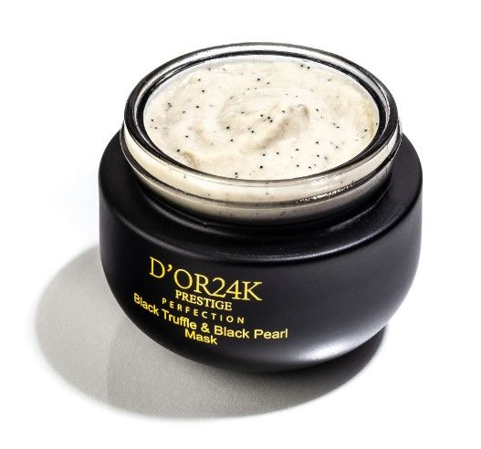 Photo 1 of Black Truffle and Black Pearl Mask Improve Skin Tone and Texture Black Truffle Extract Black Pearl Extract Kaolin Clay Rich in Minerals Nourish Hydrate Skin Create Lighter Radiant Skin Stimulate New Growth Flawless Complexion New 