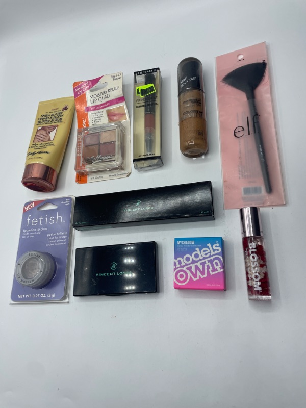 Photo 2 of Miscellaneous Variety Brand Name Cosmetics Including (E.L.F, Vincent Longo, Revlon, Fetish, Maybelline) And Discontinued Items