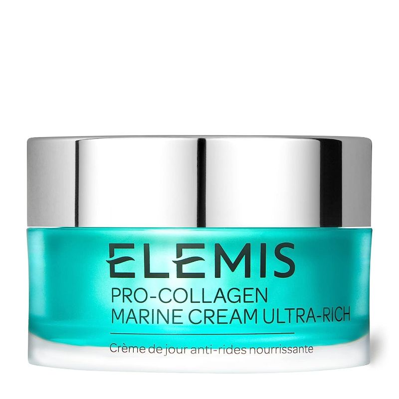 Photo 2 of ELEMIS Pro-Collagen Marine Cream Ultra-Rich | Intensely Hydrating Daily Anti-Wrinkle Moisturizer Firms, Smoothes, and Nourishes Dry Skin | 50 mL