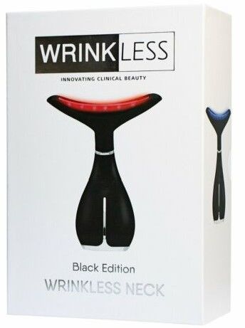 Photo 2 of Wrinkless Neck Black Edition Revolutionary Beauty Device Improve Overall Appearance of Neck Area Magnetic Heat In Different Modes to Lift, Firm, Promote Protein Synthesis and Collagen And Accelerate Blood Circulation, For A Smoother Look And Feel New 