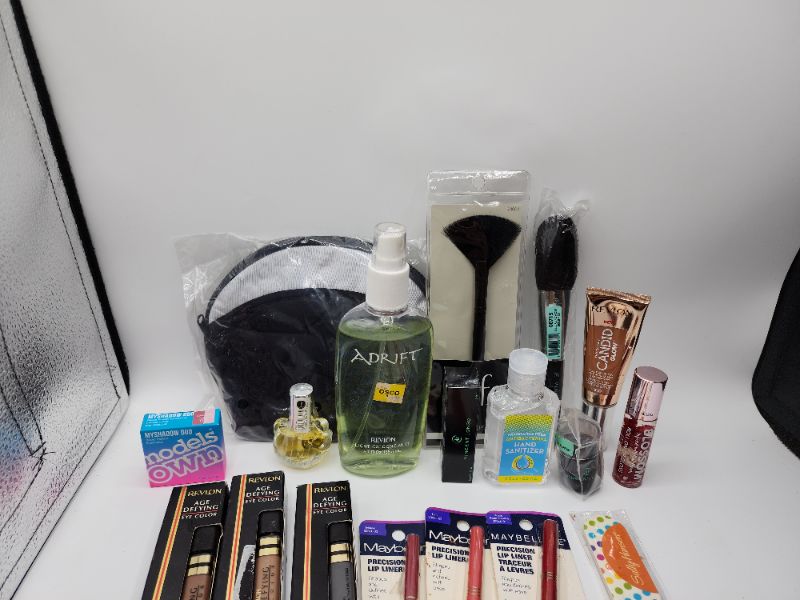 Photo 3 of Miscellaneous Variety Brand Name Cosmetics Including (( Adrift, Elf, Revlon, Models Own, Hello Kitty, Sally Hansen, Maybelline, Blossom, Vincent Longo))  Including Discontinued Makeup Products