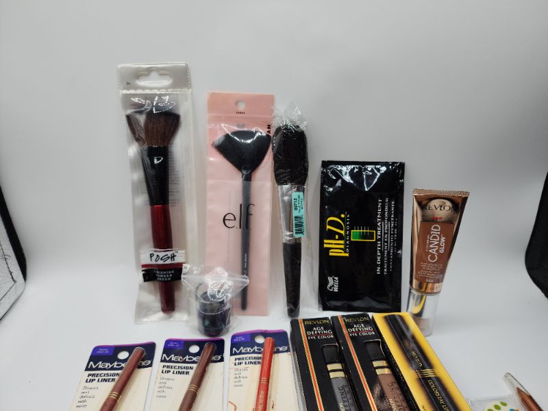 Photo 2 of Miscellaneous Variety Brand Name Cosmetics Including (( Wella, Elf, Revlon, Posh,  Sally Hansen, Maybelline, Jordana, Vincent Longo))  Including Discontinued Makeup Products