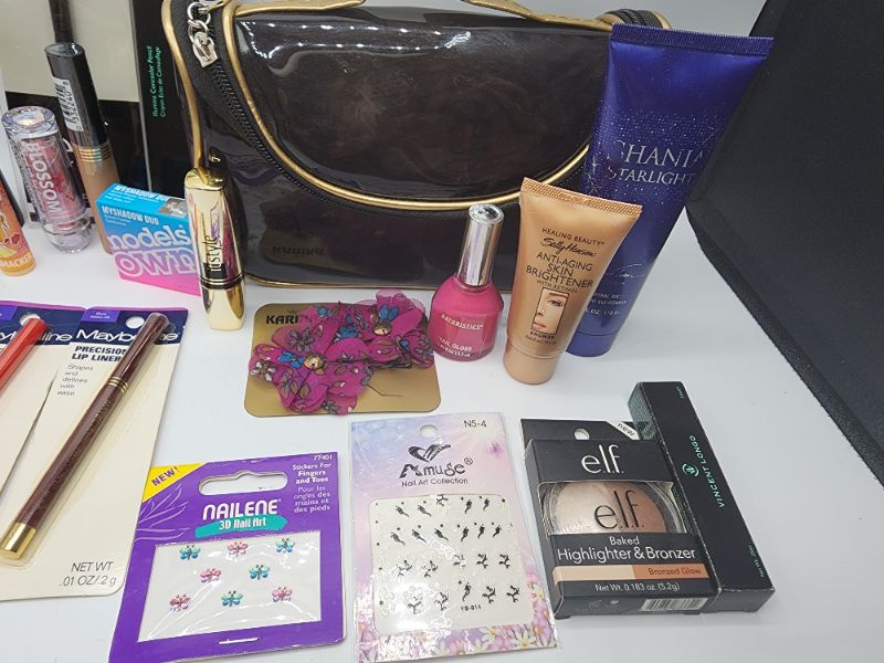 Photo 3 of Miscellaneous Variety Brand Name Cosmetics Including (( Maybelline, Sally Hansen,  Elf, Vincent Longo, Blossom, Model Own, It Style, Naileline)) Including Discontinued Makeup Products