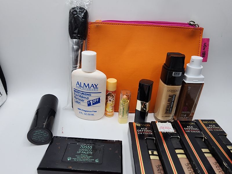 Photo 3 of Miscellaneous Variety Brand Name Cosmetics Including (( Loreal, Almay, Revlon, Maybelline, Vincent Longo, Jordana)) Including Discontinued Makeup Products
