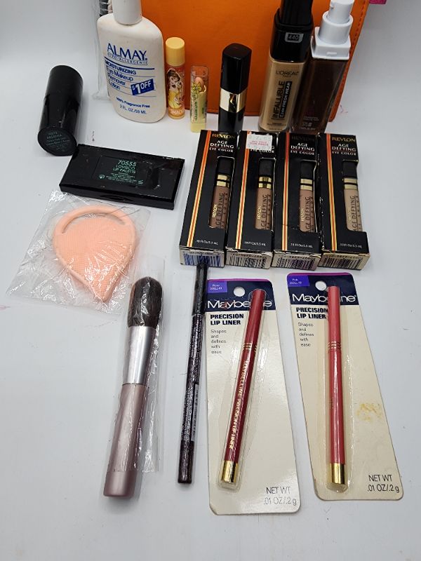 Photo 2 of Miscellaneous Variety Brand Name Cosmetics Including (( Loreal, Almay, Revlon, Maybelline, Vincent Longo, Jordana)) Including Discontinued Makeup Products