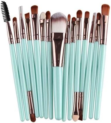 Photo 1 of 
Click image to open expanded view
Make Up Brushes 15pcs Makeup Brushes Set Powder Eyeliner Eyebrow Eyelash Lips Contour Face Cosmetic Makeup Brushes Tool Kit - (Handle Color: 15)