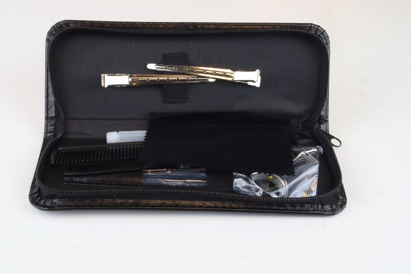 Photo 4 of Japanese Cutting Shears Includes 1 Oil 1 Comb 1 Cloth and 2 Clips With Carrying Case New 