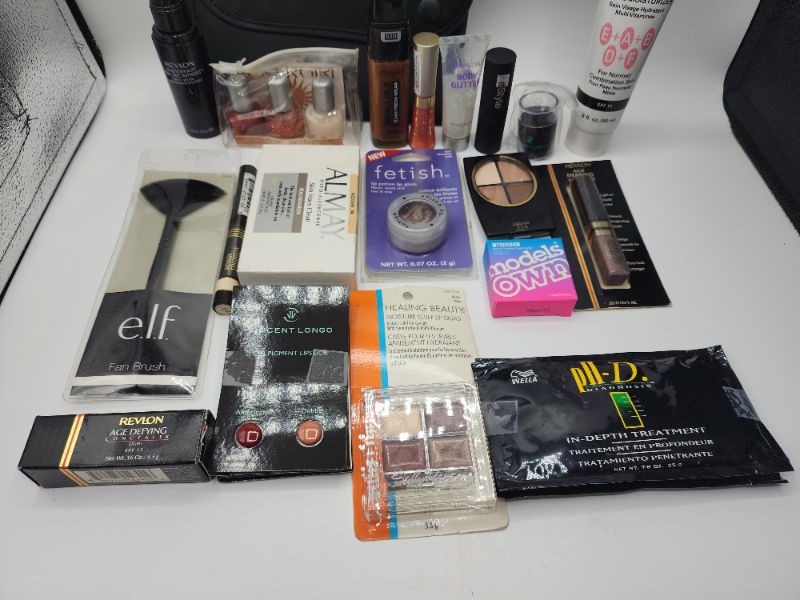 Photo 2 of Miscellaneous Variety Brand Name Cosmetics Including ((Cabot, Elf, Models Own, Fetish, Almay, Revlon, Wella, Vincent Longo, ItStyle)) Including Discontinued Makeup Products