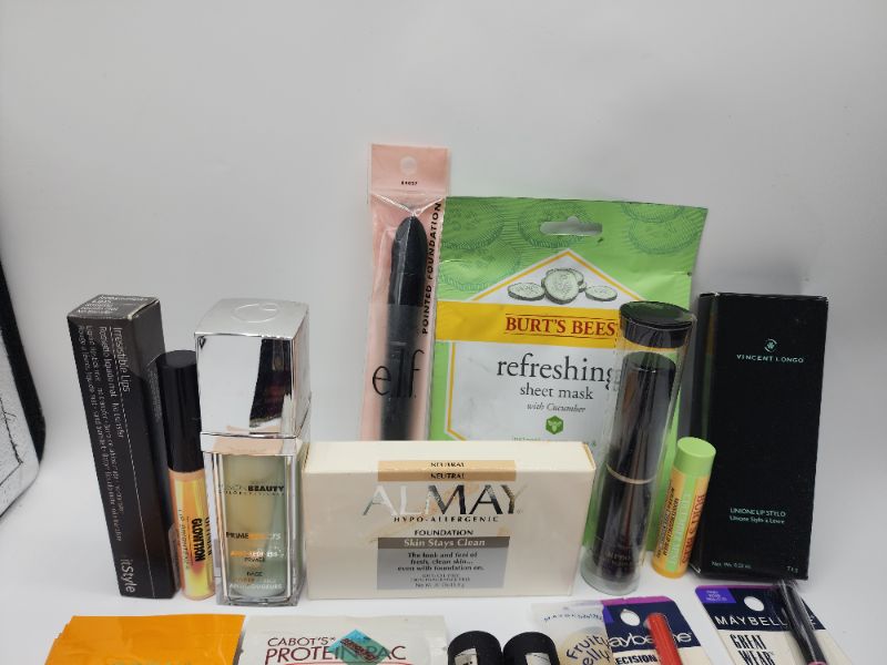 Photo 3 of Miscellaneous Variety Brand Name Cosmetics Including ((Cabot, Elf, Models Own, Burts Bees, Almay, Revlon, Loreal, Vincent Longo, ItStyle, Fruity Jelly)) Including Discontinued Makeup Products