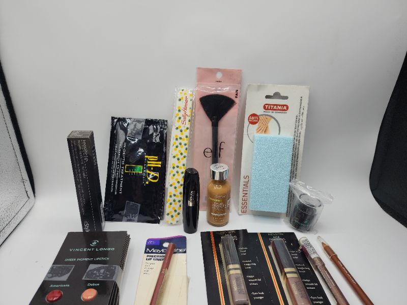 Photo 3 of Miscellaneous Variety Brand Name Cosmetics Including ((Elf, Wella, Titania, Vincent Longo, Itstyle, Blossom)) Including Discontinued Makeup Products