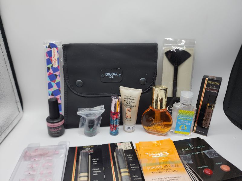 Photo 3 of Miscellaneous Variety Brand Name Cosmetics Including (( Sally Hansen, Elf, Revlon, Blossom, Gel, Vincent Longo, Maybelline, Natureistic)) Including Discontinued Makeup Products