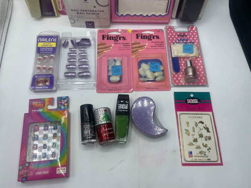 Photo 2 of Miscellaneous Nail Kit with Discontinued Products 