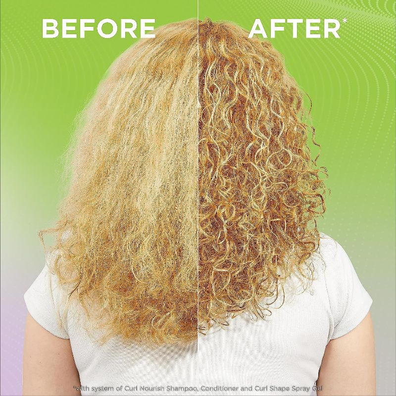 Photo 2 of Garnier Fructis Style Curl Shape Defining Spray Gel for No Frizz, 8.5 Fl Oz