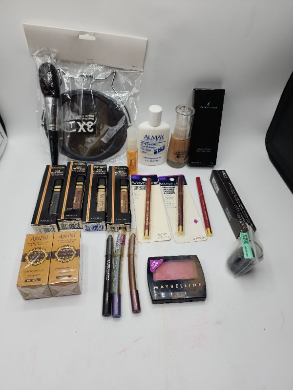 Photo 1 of Miscellaneous Variety Brand Name Cosmetics Including (( Almay, Maybelline, Vincent Longo, Revlon, Lift UP, ApePal, ItStyle)) Including Discontinued Makeup Products