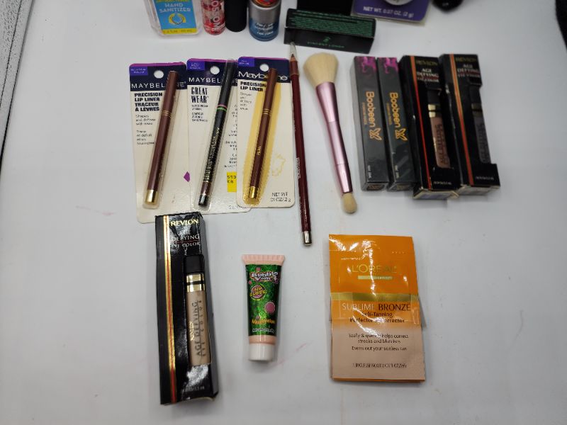 Photo 3 of Miscellaneous Variety Brand Name Cosmetics Including ((Sally Hansen, Fetish, Blossom, Mally, Boobeen, Revlon, Loreal, Bubble Yum, ItStyle, Milani))  Including Discontinued Makeup Products