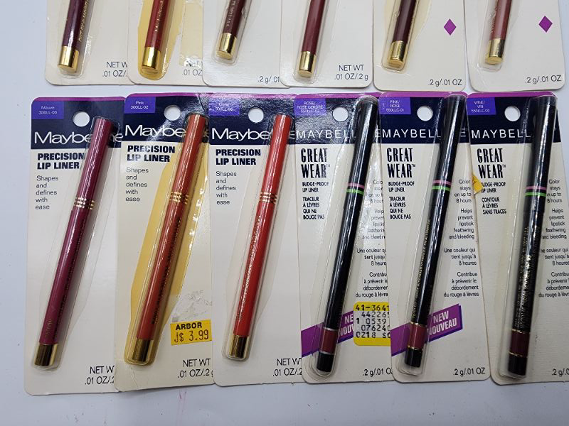 Photo 4 of Variety Color Pack Including Discontinued Makeup Products By Maybelline & Revlon 