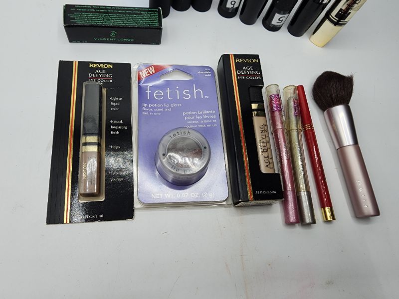 Photo 2 of Miscellaneous Variety Brand Name Cosmetics Including ((Almay, Fetish, Revlon, Maybelline, ItStyle, Mally, Vincent Longo, Sally Hansen, Elf))  Including Discontinued Makeup Products