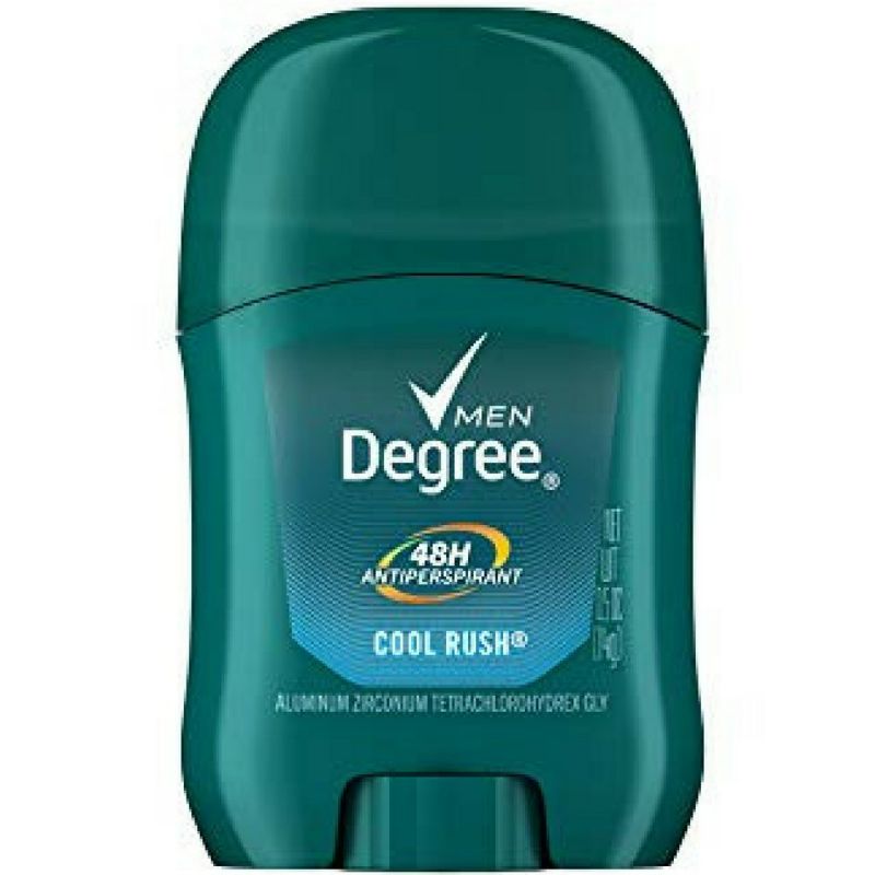 Photo 1 of Degree Men Ultra Dry Invisible Stick Anti-Perspirant & Deodorant, Cool Rush 0.5 oz - Travel Size - Pack of 3
