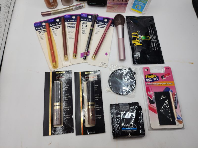 Photo 3 of Miscellaneous Variety Brand Name Cosmetics Including (( Elf, PH-D, Mally, Nubi, Maybelline, Vincent Longo, Revlon, Drakkar)) Including Discontinued Makeup Products