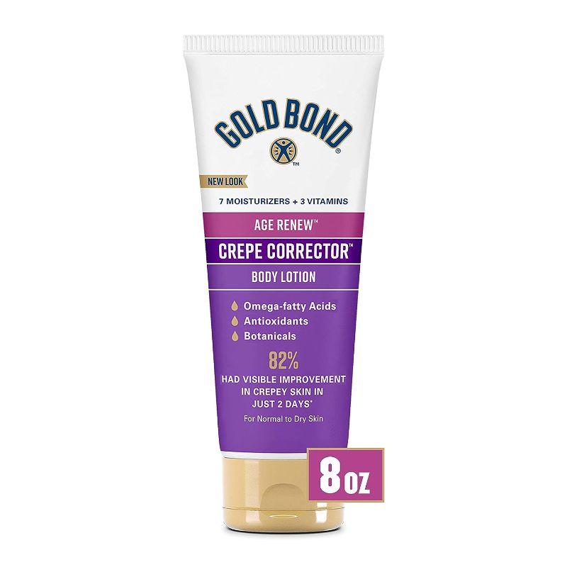 Photo 1 of Gold Bond Age Renew Crepe Corrector Body Lotion, Replenishing & Smoothing Formula, 8 oz.