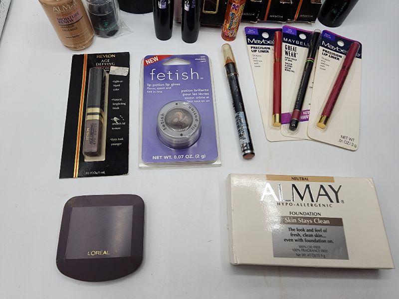 Photo 3 of Miscellaneous Variety Brand Name Cosmetics Including (( Nyc, Revlon, Fetish, Maybelline, Almay, Naturistic, Vincent Longo, ItStyle, Mally, Navigator, Loreal)) Including Discontinued Makeup Products
