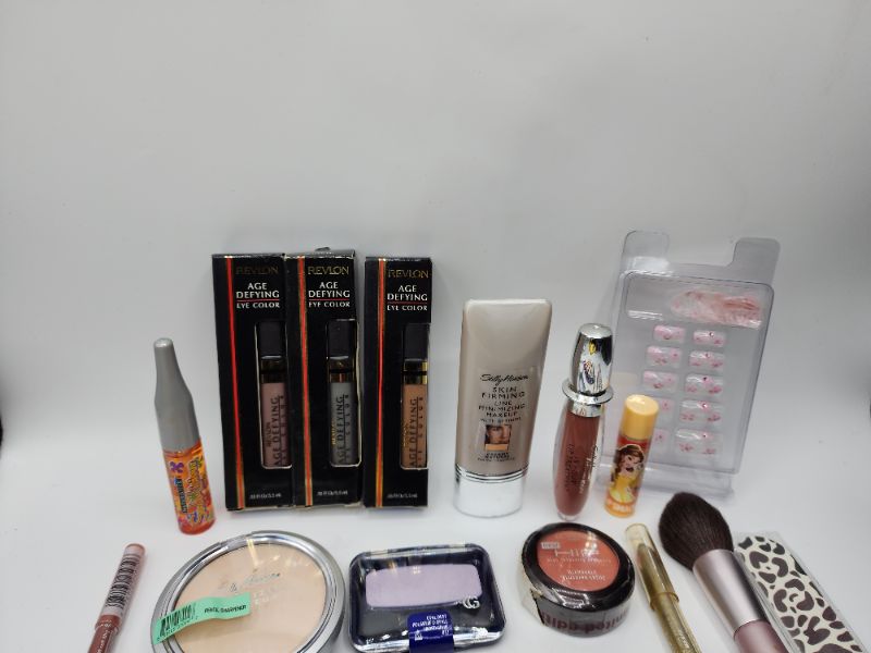 Photo 2 of Miscellaneous Variety Brand Name Cosmetics Including (( CoverGirl, Maybelline, Sally  Hanson, Loreal, Mally, Revlon, Lip Smackers, Naturistic))  Including Discontinued Makeup Products