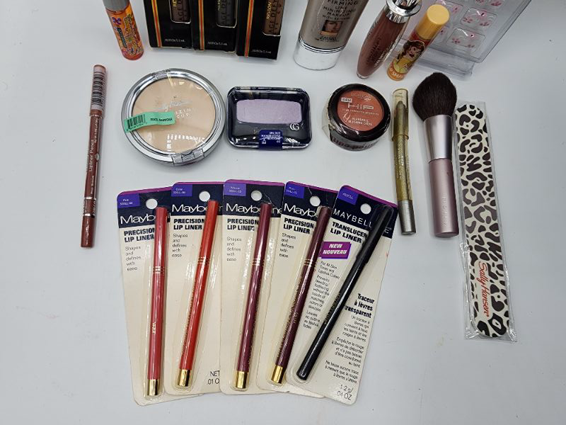 Photo 3 of Miscellaneous Variety Brand Name Cosmetics Including (( CoverGirl, Maybelline, Sally  Hanson, Loreal, Mally, Revlon, Lip Smackers, Naturistic))  Including Discontinued Makeup Products