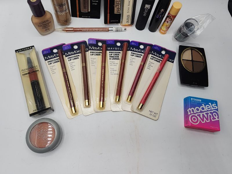 Photo 3 of Miscellaneous Variety Brand Name Cosmetics Including (( Maybelline, Revlon, Model Own, Loreal, ItStyle, Ultima II, Vincent Longo)) Including Discontinued Makeup Products