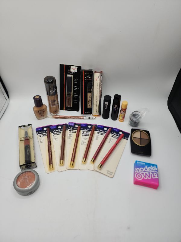 Photo 1 of Miscellaneous Variety Brand Name Cosmetics Including (( Maybelline, Revlon, Model Own, Loreal, ItStyle, Ultima II, Vincent Longo)) Including Discontinued Makeup Products