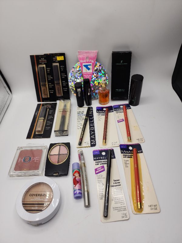 Photo 1 of Miscellaneous Variety Brand Name Cosmetics Including (( Maybelline, Revlon, CoverGirl, Loreal, ItStyle, Ultima II, Vincent Longo, Sally Hansen, Lip Smackers)) Including Discontinued Makeup Products