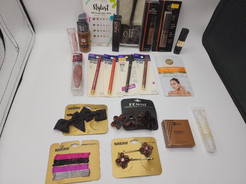 Photo 3 of Miscellaneous Variety Brand Name Cosmetics Including (( Elf, Haus, ItStyle, Blossom, Maybelline, Revlon))  Including Discontinued Makeup Products
