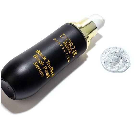 Photo 1 of Black Truffle & Black Pearl Serum Diminish Deep Lines & Wrinkles Which Works with Skins Natural Renewal Process to Promote Youthful Appearance and to Soothe Stressed Skin New