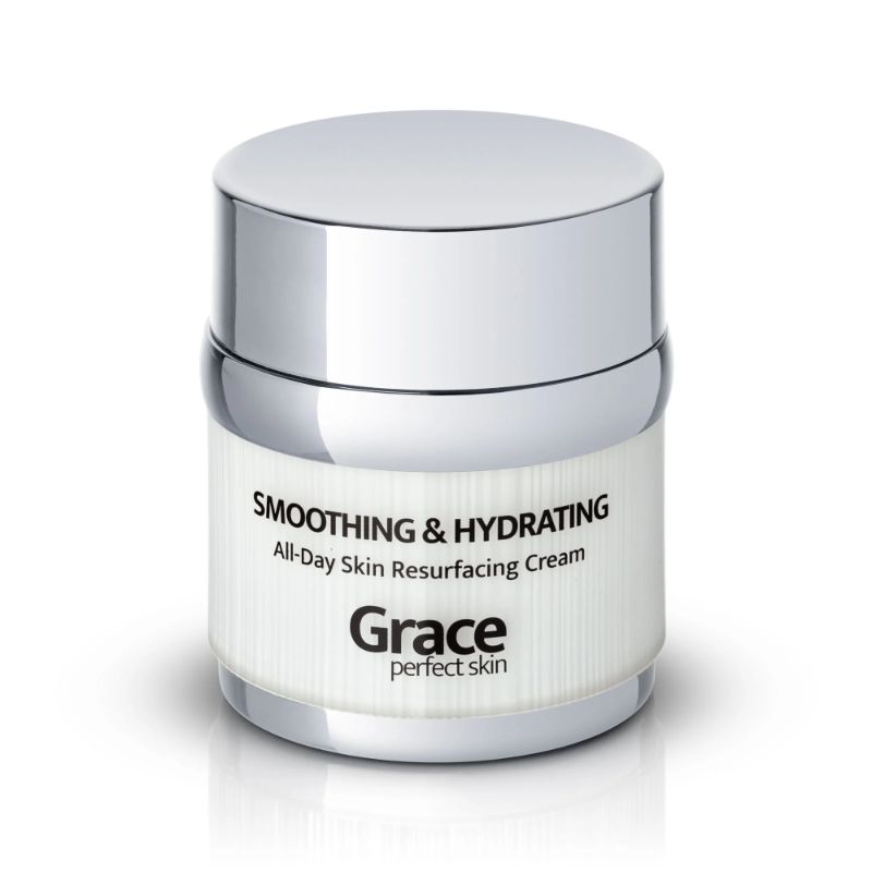 Photo 2 of Smoothing and Hydrating All Day Skin Resurfacing Cream Glossy Supple Skin Includes Aloe Vera Green Tea Grape Seed to Soothe Calm Restore Aging Skin Lock in Essential Moisture New 